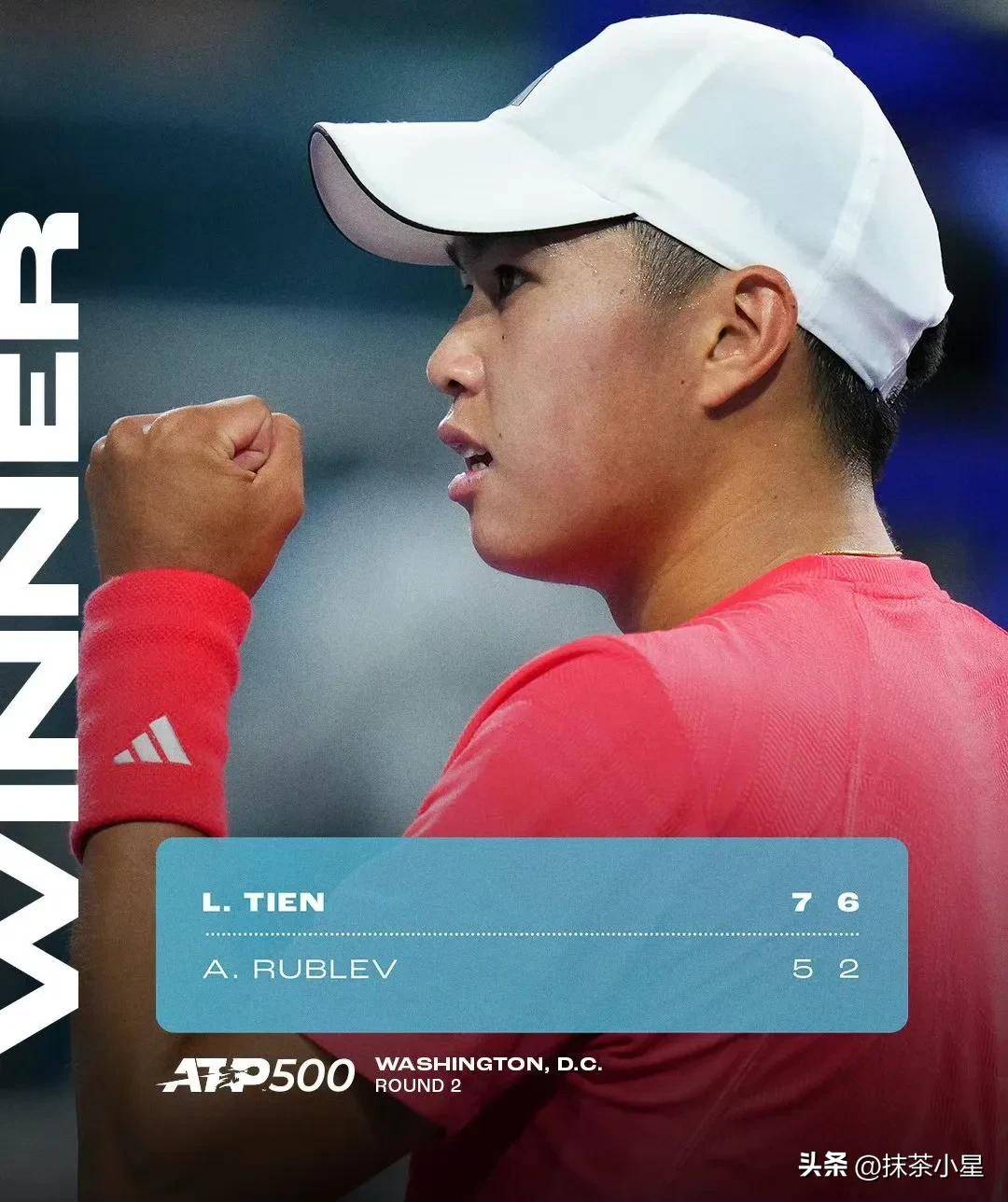 在网球比赛 在网球比赛